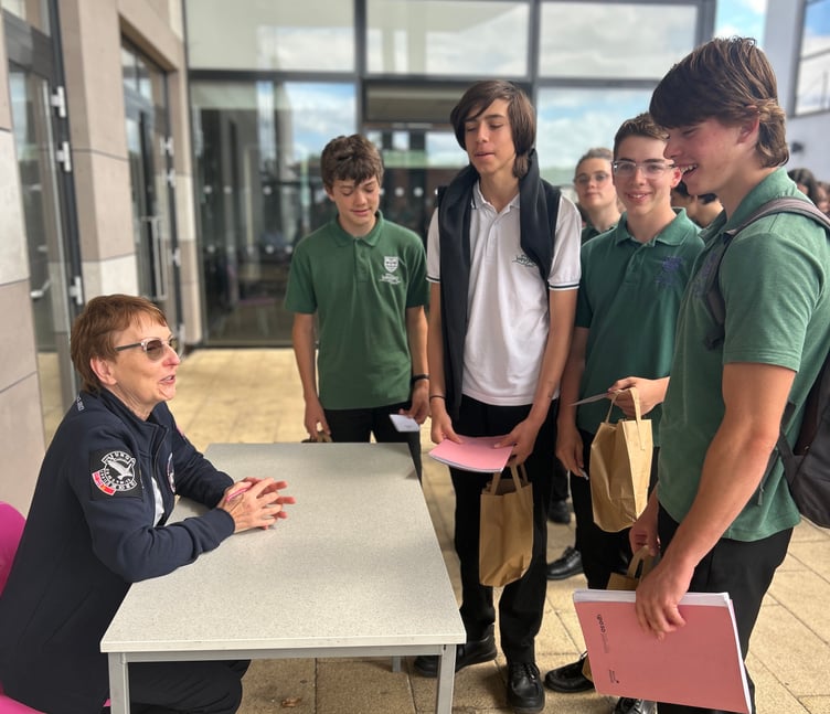 Weydon School Helen Sharman PIC1