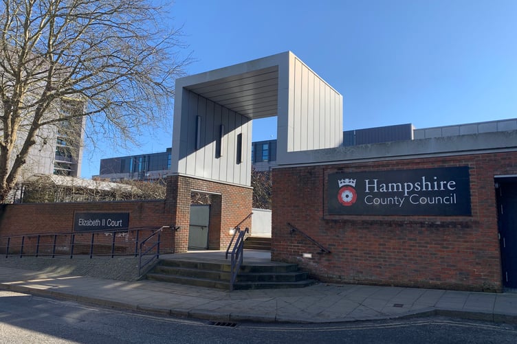 Hampshire County Council headquarters.