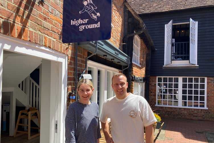 Higher Ground Kaffe in Borelli's Yard