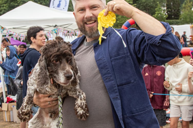 Dog show winner Bourne Show