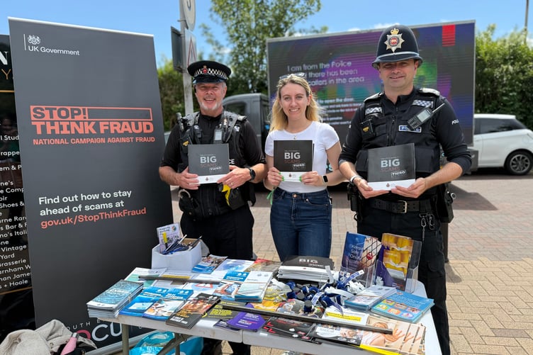 Surrey Police work to disrupt rogue trading in Farnham.