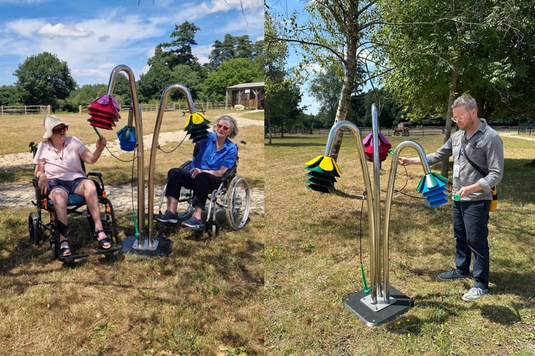Residents at Langham Court connect through outdoor music sessions with Musician-in-Residence Stuart Wood