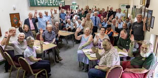 Long-term volunteers honoured at Watercress Line