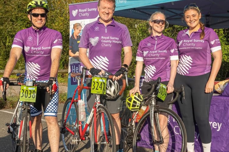 Farnham Charity Bike Ride promotional shot