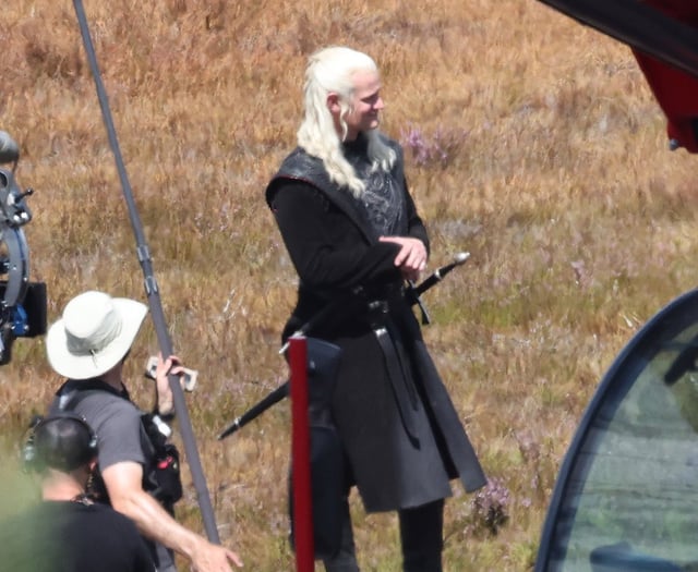 Matt Smith joins House of the Dragon shoot on Hankley Common