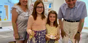 Children's miniature gardens charm crowd at Rowledge Coffee Mug show