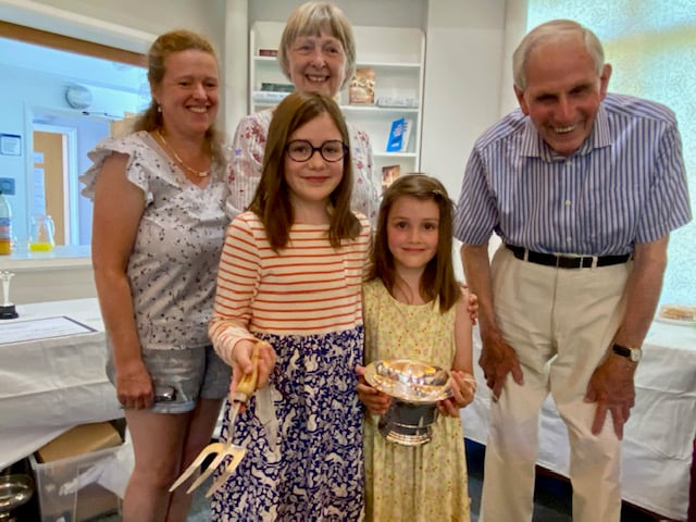 Children's miniature gardens charm crowd at Rowledge Coffee Mug show