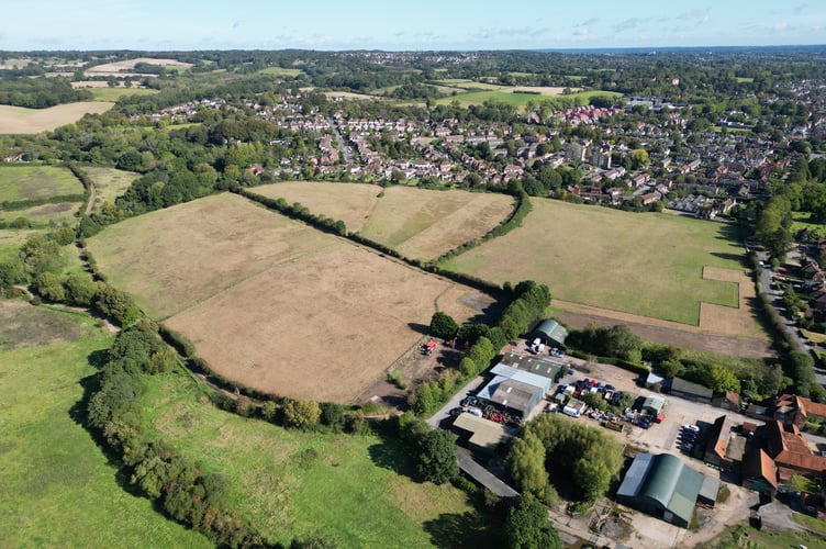 The Coxbridge Farm development in Farnham.