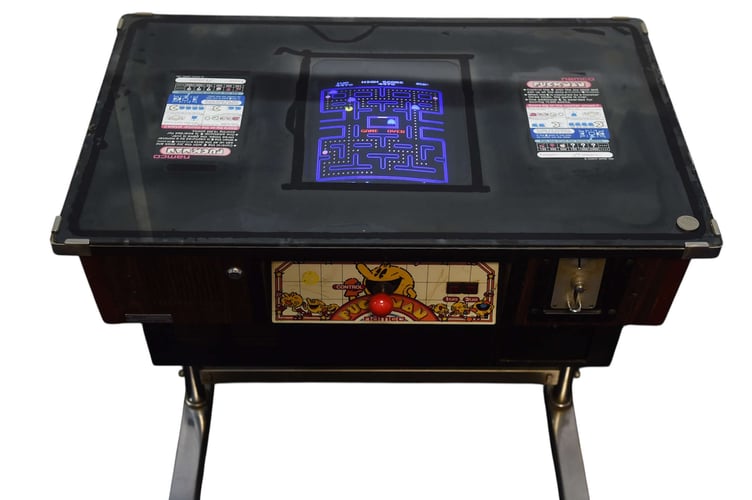 Original Namco Puck-Man table arcade machine