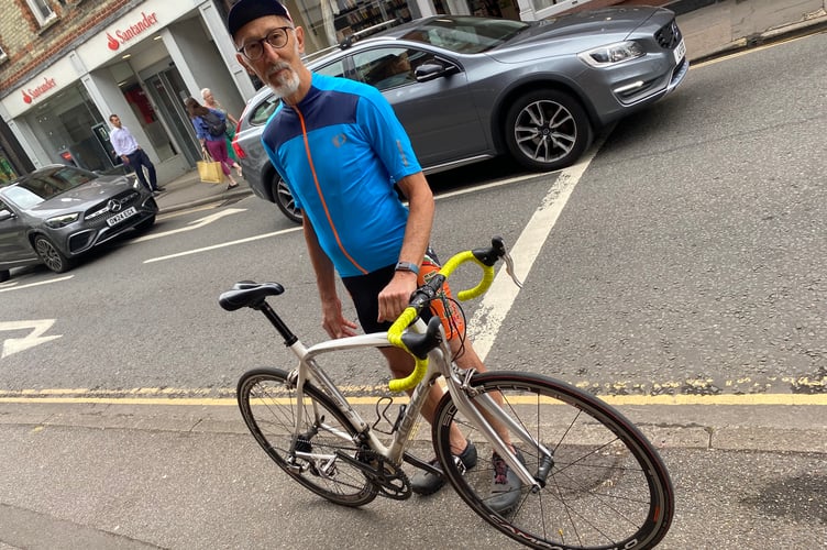 John Frank Borough Cyclist