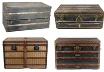 Louis Vuitton Trunks Spark Bidding War