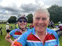 Farnham Rugby Club president tackles epic London-to-Paris cycle ride