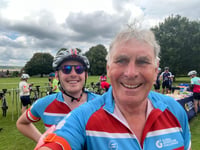 Farnham Rugby Club president tackles epic London-to-Paris cycle ride