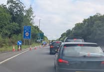 Delays on eastbound A31 Farnham bypass as lane closed at Hickley's Corner
