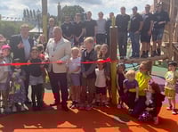 Joy as 'destination' playground opens at Gostrey Meadow