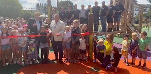 Joy as 'destination' playground opens at Gostrey Meadow