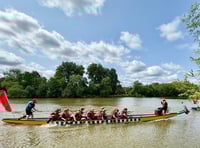 Martial arts club gets kick out of dragon boat racing 