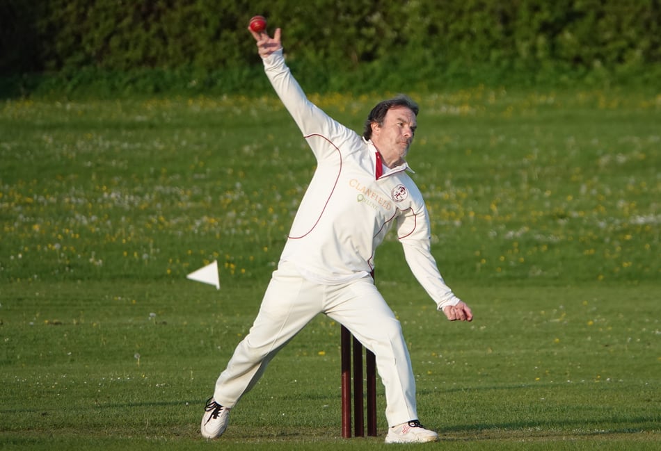 <p>Simon Walton took two wickets for Clanfield's second team</p>