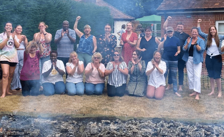 Right at Home fire walkers Guildford Farnham
