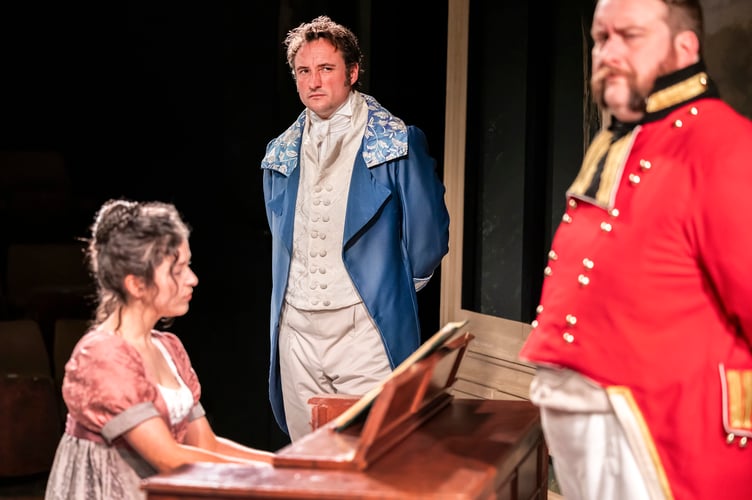 The cast of Death Comes to Pemberley bring Jane Austen’s world to the stage with a dark twist