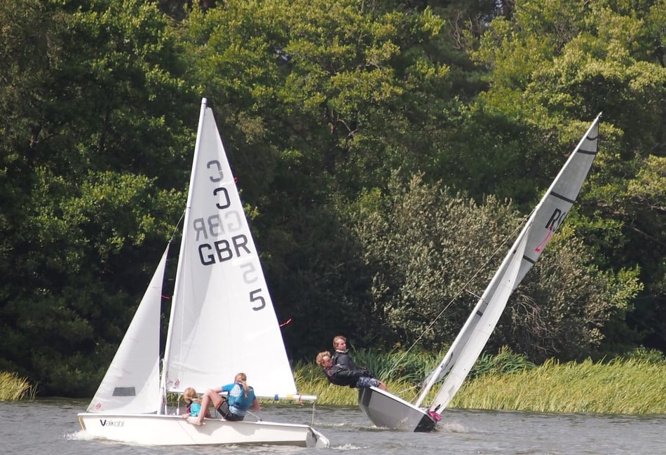 <p>Making waves for charity: Sailors take on the 10-hour challenge at Frensham Pond to support MND research</p>