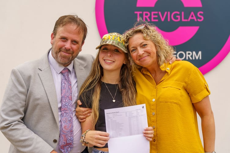 Treviglas A-level results 2025 (Picture: Treviglas Academy)