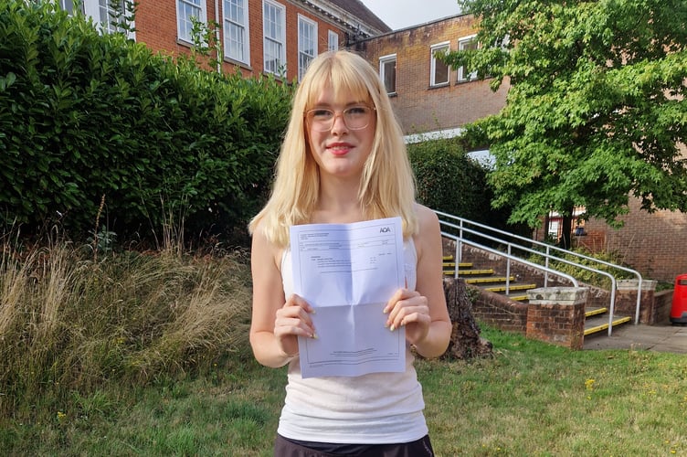 Poppy Rance Farnham College A-Levels