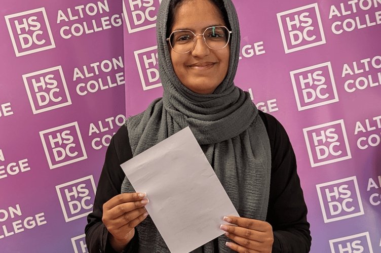 Alton College results day, August 14th 2025.
