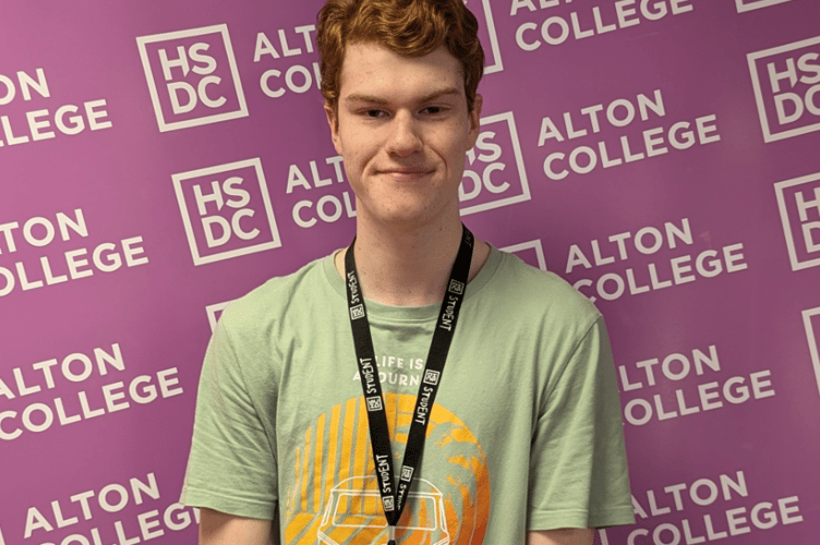 Alton College results day, August 14th 2025.