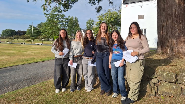 Friends at Shebbear College were able to celebrate together on GCSE Results Day