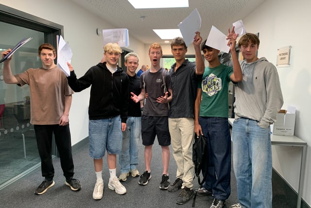 Woolmer Hill celebrates record-breaking GCSE results