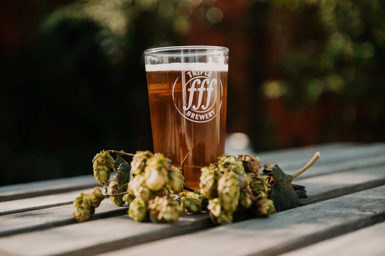 Triple fff brewery's Alton Pride beer was named the world's best bitter.