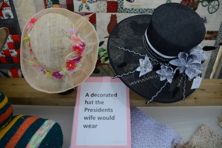 Inside the hidden talents tent of the Holsworthy and Stratton Agricultural Show (Picture: Rodney Parrish)