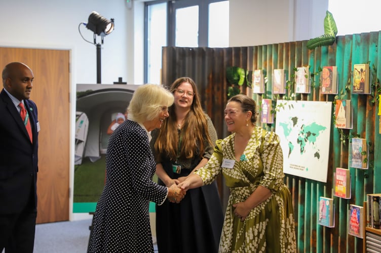 Queen Camilla visits ShelterBox to mark its 25th anniversary
