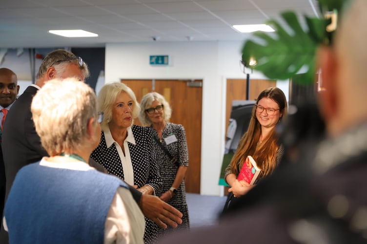 Queen Camilla visits ShelterBox to mark its 25th anniversary