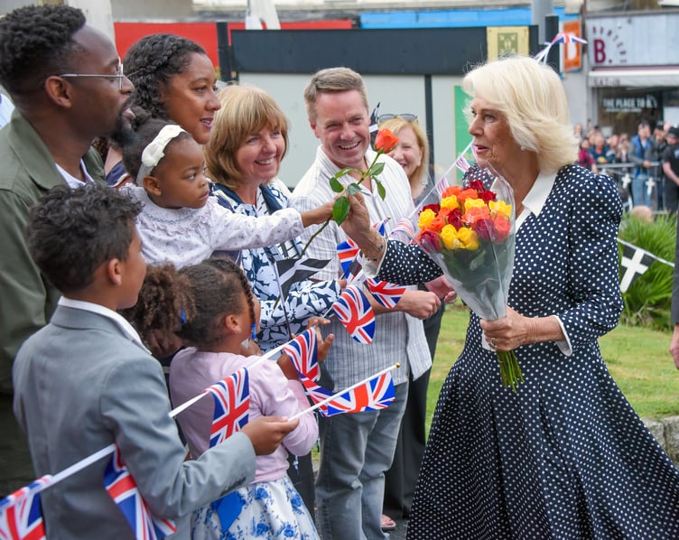 Her Majesty The Queen visited Cornwall Community Foundation Beneficiaries in Newquay (Picture: Toby Weller)