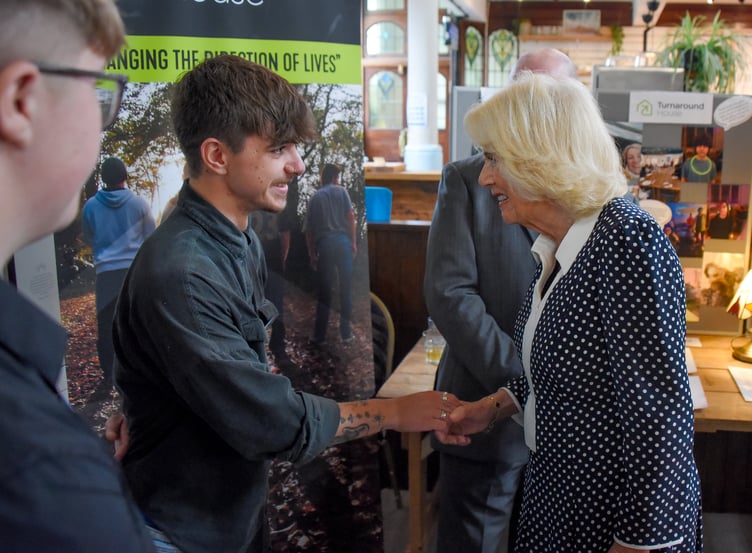 Her Majesty The Queen visited Cornwall Community Foundation Beneficiaries in Newquay (Picture: Toby Weller)