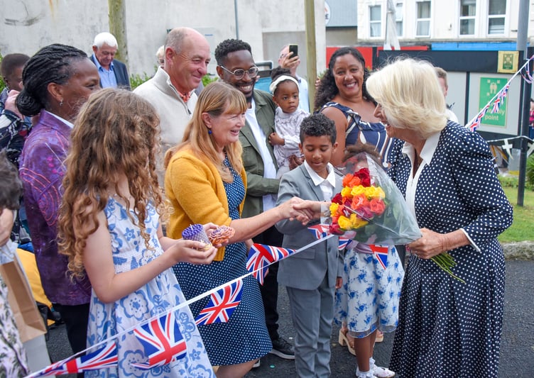 Her Majesty The Queen visited Cornwall Community Foundation Beneficiaries in Newquay (Picture: Toby Weller)