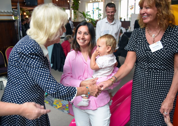Her Majesty The Queen visited Cornwall Community Foundation Beneficiaries in Newquay (Picture: Toby Weller)