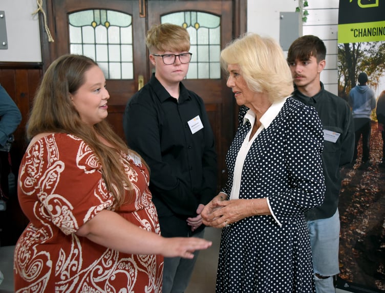 Her Majesty The Queen visited Cornwall Community Foundation Beneficiaries in Newquay (Picture: Toby Weller)