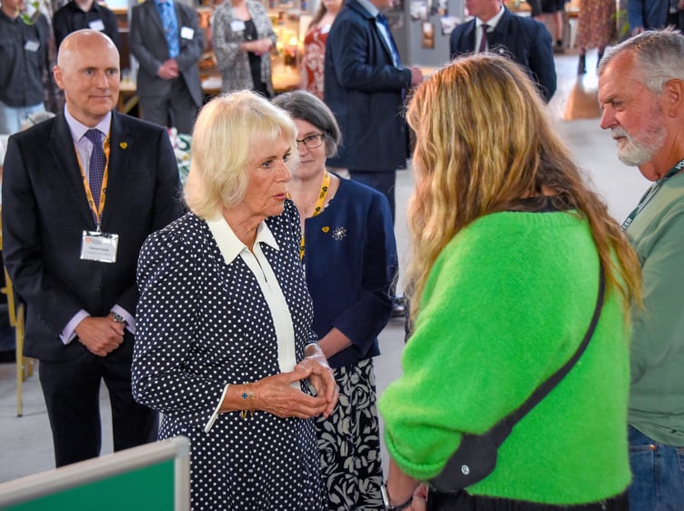 Her Majesty The Queen visited Cornwall Community Foundation Beneficiaries in Newquay (Picture: Toby Weller)