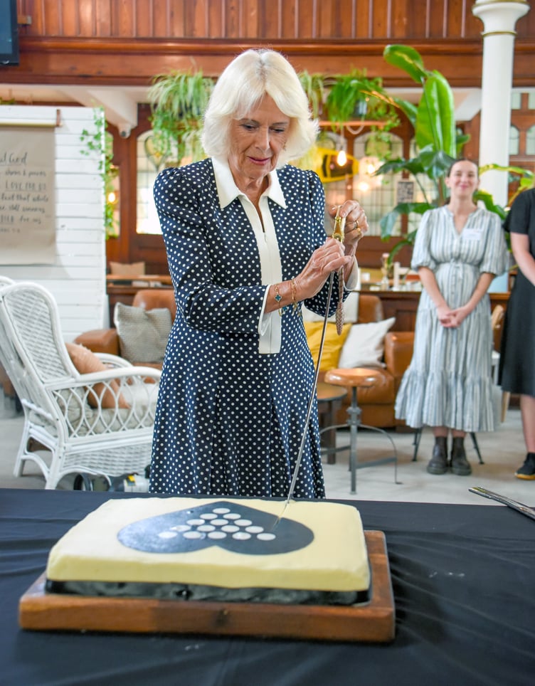 Her Majesty The Queen visited Cornwall Community Foundation Beneficiaries in Newquay (Picture: Toby Weller)