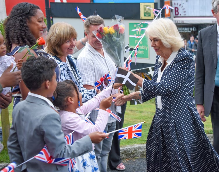 Her Majesty The Queen visited Cornwall Community Foundation Beneficiaries in Newquay (Picture: Toby Weller)
