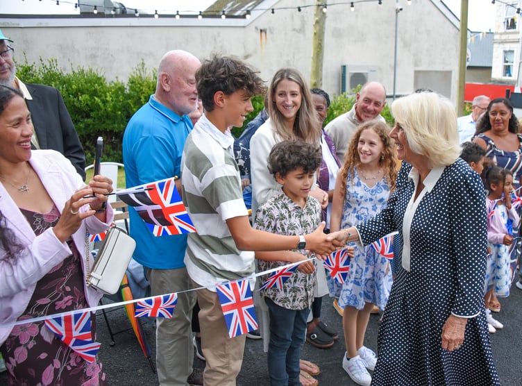 Her Majesty The Queen visited Cornwall Community Foundation Beneficiaries in Newquay (Picture: Toby Weller)