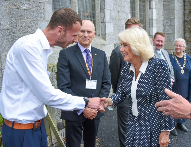 Her Majesty The Queen visited Cornwall Community Foundation Beneficiaries in Newquay (Picture: Toby Weller)