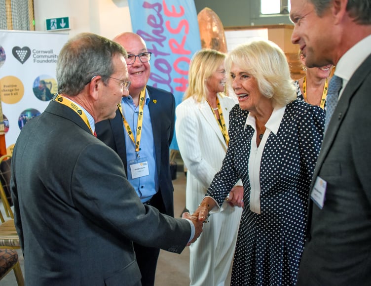 Her Majesty The Queen visited Cornwall Community Foundation Beneficiaries in Newquay (Picture: Toby Weller)