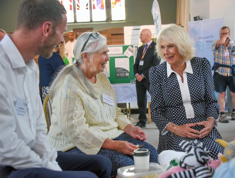 Her Majesty The Queen visited Cornwall Community Foundation Beneficiaries in Newquay (Picture: Toby Weller)