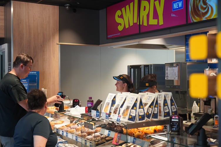 Greggs Counter in Farnham