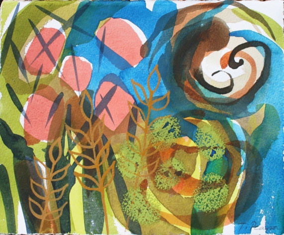 Gold Border Carnival, by Tessa Pearson.