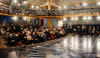 <p>Live Next To The Apollo is coming to the Bedales Olivier Theatre in Steep (Photo: Bedales).</p>